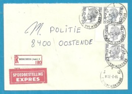 1585+1647+1876 Op Brief Aangetekend Per EXPRES Met Stempel BERCHEM (ANTW) 1 - 1970-1980 Elström