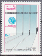 PAKISTAN    SCOTT NO. 783     MNH    YEAR  1993 - Pakistan