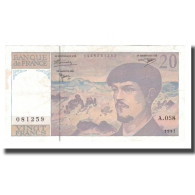 France, 20 Francs, 1997, SPL, Fayette:66ter.02A58, KM:151i - 20 F 1980-1997 ''Debussy''