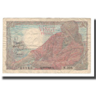France, 20 Francs, 1949, 1949-03-10, TTB, Fayette:13.14, KM:100c - 20 F 1942-1950 ''Pêcheur''