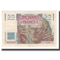 France, 50 Francs, 1946, 1946-03-28, TTB, Fayette:20.02, KM:127a - 50 F 1946-1951 ''Le Verrier''