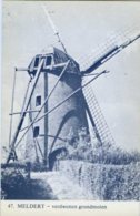 MELDERT Bij Lummen (Limburg) - Molen/moulin - Blauwe Prentkaart Ons Molenheem Van De Verdwenen Stenen Molen - Lummen