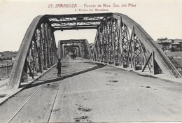 Esp )  ZARAGOZA  - Puente De Nira Sra. Del Pilar - Zaragoza