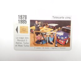 Télécarte Privée , 5U , Gn121 , Auto Renault 1978 - 1985 - Ad Uso Privato