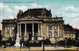 Allemagne Hesse Wiesbaden Kgl. Hofteater U. Schillerdenkmal - Wiesbaden