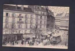 Vente Immediate Paris Boulevard De Montparnasse Et Place De Rennes ( Tramway Hotel De La Marine Ed. G.B.R.R.) - Arrondissement: 14