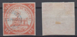 Brazil Brasil Telegrafo Telegraph 1869 500R Used Kiefer - Telégrafo