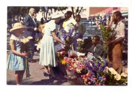 SIMBABWE / RHODESIA & NYASSALAND, SALISBURY / HARARE, Cecil Square, Flower Sellers - Zimbabwe