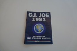 Vintage ACTION FIGURE GI JOE : BOOKLET BROCHURE CATALOG : 1991 32pg - Original 1991 - Hasbro - Action Man