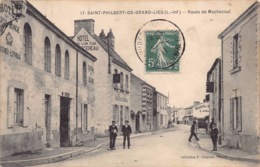 Saint-Philbert-de-Grand-Lieu. -   Route De Machecoul - Saint-Philbert-de-Grand-Lieu