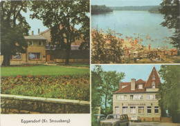 AK Eggersdorf HOG Gesellschaftshaus Hotel Gaststätte Seeschloß Am Bötzsee A Strausberg Neuenhagen Petershagen Berlin DDR - Strausberg