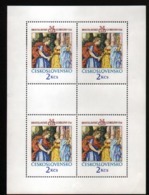 Delcampe - Tchecoslovaquie, Bloc De 1971 Neuf **, MNH, Peinture, Peintre, - Blocks & Kleinbögen