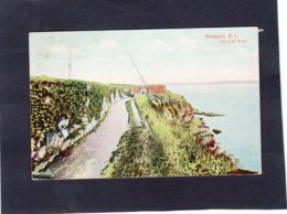 89010     Stati  Uniti,    Newport,  R.  I.,  The  Cliff  Walk,  VGSB  1909 - Newport
