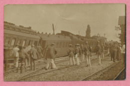 Allemagne - MÜLLHEIM - Carte Photo - Foto - Eisenbahnunglück - Catastrophe Ferroviaire - Accident De Train - Voir état - Muellheim