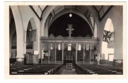 CALGARY, Alberta, Canada, Interior Of Church Of The Redeemer, Old RPPC, Rev. Trickett, 1924 - Calgary