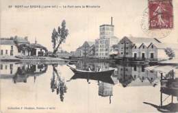 44 - NORT Sur ERDRE : Le Port Vers La Minoterie - CPA - Loire Atlantique - Nort Sur Erdre