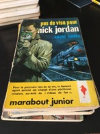 Pas De Visa Pour Nick Jordan - Marabout Junior