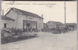 78 - YVELINES - TOUSSUS NOBLE - Café Restaurant DEROBERT - 1915 - Très Bon état - Toussus Le Noble