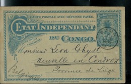 Carte N° L23La   Question   Obl. BOMA 07/012/1908  Pour Neuville En Condroz - Ganzsachen