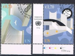 2014 - O.N.U. / UNITED NATIONS - VIENNA / WIEN - POSTA ORDINARIA / DEFINITIVE. USATO - Gebraucht