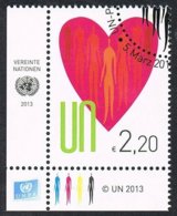 2013 - O.N.U. / UNITED NATIONS - VIENNA / WIEN - POSTA ORDINARIA / DEFINITIVE. USATO - Oblitérés