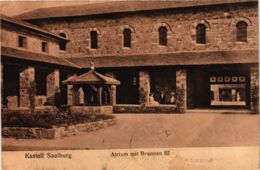 CPA AK Saalburg Atrium Mit Brunnen III GERMANY (931525) - Saalburg