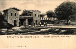 CPA AK Saalburg Porta Decumana GERMANY (931616) - Saalburg