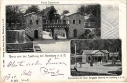 CPA AK Gruss Von Der Saalburg GERMANY (931656) - Saalburg