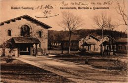 CPA AK Saalburg Exerzierhalle, Horreum U.Quaestorium GERMANY (931661) - Saalburg