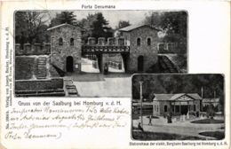 CPA AK Gruss Von Der Saalburg GERMANY (931678) - Saalburg