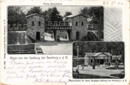 CPA AK Gruss Von Der Saalburg GERMANY (931718) - Saalburg