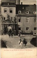 CPA AK Bad Homburg Der Kaiser Vor Dem Portale Des Schlosses GERMANY (931730) - Bad Homburg