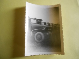 Vieux  Photo Camion Militaire 1941 - Camions