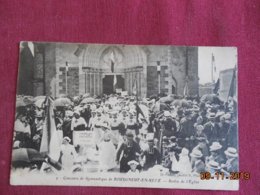 CPA - Bourgneuf-en-Retz - Concours De Gymnastique - Sortie De L'Eglise - Bourgneuf-en-Retz