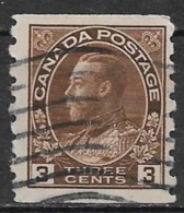 Canada 1918. Scott #129 (U) King George V - Rollo De Sellos