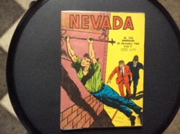 BANDE DESSINEE  NEVADA  No 174  Annee 1965  (SOUS EMBALLAGE PLASTIQUE) - Nevada