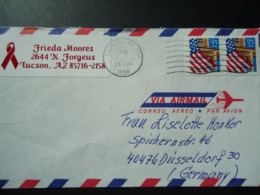 UNITED STATES USA  COVER AIR  MAIL   1996  FLAG - Other & Unclassified