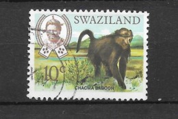 Chacma Baboon : N°168 Chez YT. (Voir Commentaire) - Swaziland (...-1967)