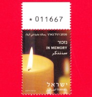 Nuovo - MNH - ISRAELE - ISRAEL - 2012 - Candela - In Ricordo - In Memory - 1.70 - Unused Stamps (without Tabs)