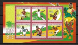 UNION DES COMORES 2010 FOOTBALL  YVERT N°1987/92    NEUF MNH** - Coupe D'Afrique Des Nations