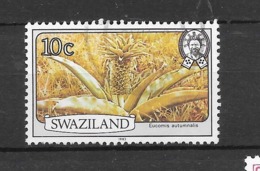 Eucomis Autumnalis : N°347 Chez YT. (Voir Commentaire) - Swaziland (...-1967)