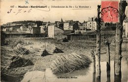 CPA MEULAN - HARDRICOURT - Debordement Du Ru La Montcient (246777) - Hardricourt