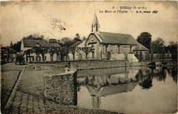 CPA Velizy - La Mare Et L'Église (246876) - Velizy