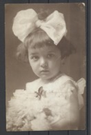 Hungary, Girl With Hair Bow,  '930s. - Persone Anonimi