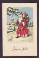 CPA Père Noël Santa Claus écrite - Santa Claus