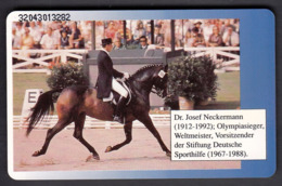 Germany 1992 / Olympic Games Tokyo 1964 / Josef Neckermann,Gold Medal / Equestrian Dressage / Phonecard - Jeux Olympiques