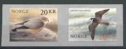 Norvège 2017 - Série Les Oiseaux  : Faucons émerillon Et Hobereau - Unused Stamps