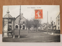 CPA Dpt 90 - N°245 - Valdoie - La Place  - 1911 (livraison Gratuit Pour La France) - Valdoie