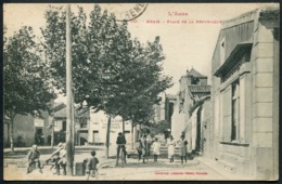 Bram - Place De La République - 701 LF - Voir 2 Scans - Bram