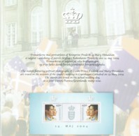 Denmark 2004. Wedding Of Crown Prince Frederik And Mary Donaldson Special Folder. MNH. - Años Completos